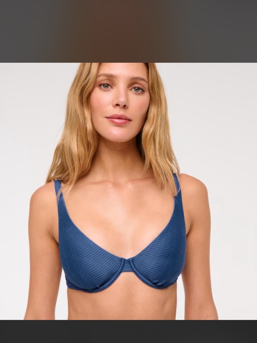 Abercrombie & Fitch High Apex Underwire Bikini Top